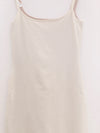 SWAYING 25 Spring and Summer Two-piece Suspender Fishtail Long Skirt SW-SW25SS2L02C1-BAI White